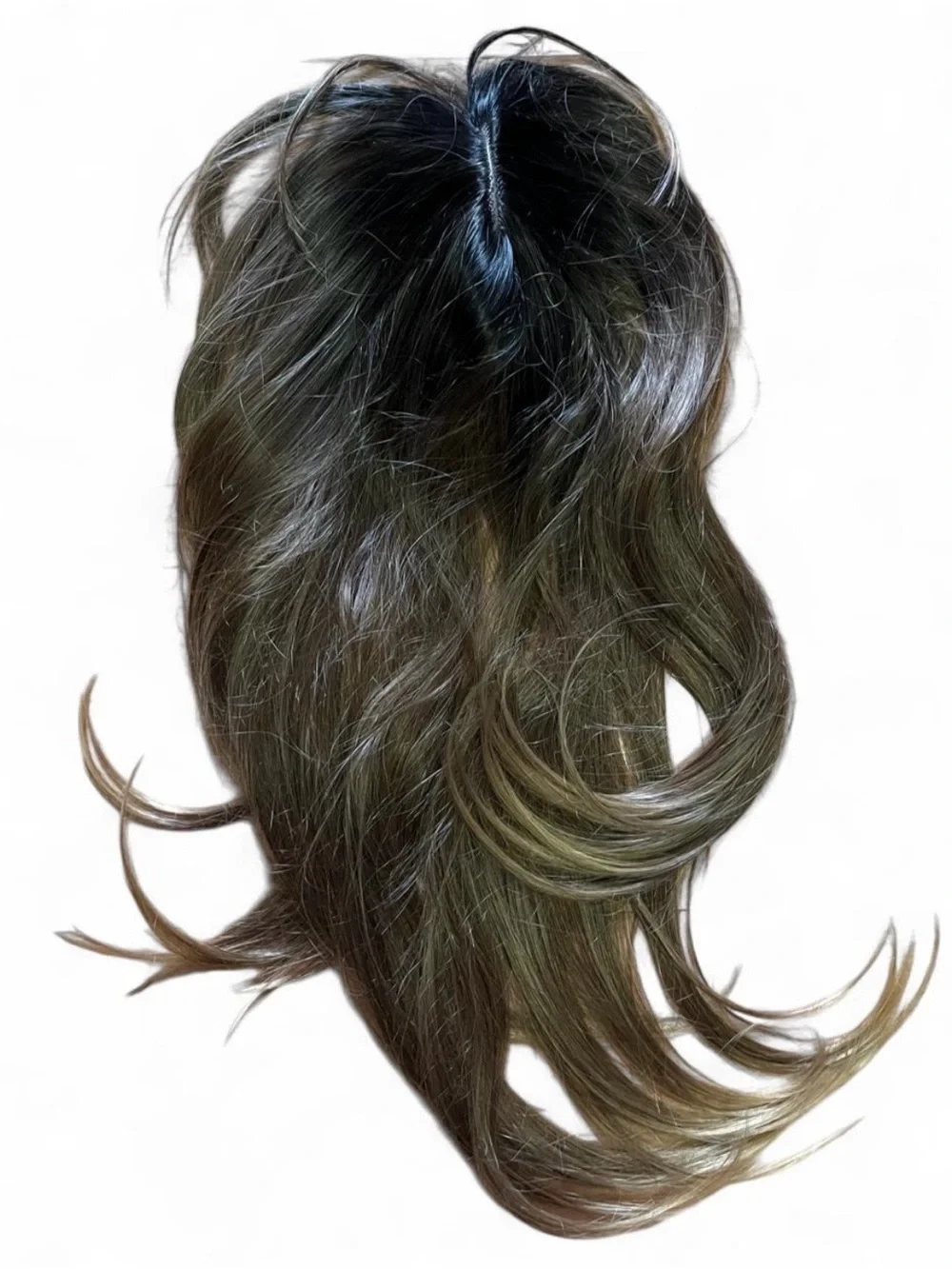 Assorted Women's Wigs Hairpieces and Extensions - Black / Dark Brown